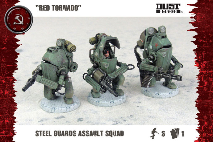 Steel Guard Heavy Troop "Red Tornado" (DT058)